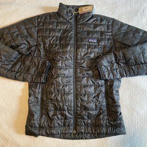 BRAND NEW (w/tags) PATAGONIA MEN’S SMALL BLACK NANO PUFF JACKET
